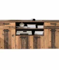 TV-Sideboard - Old Wood Vintage - 186 Cm