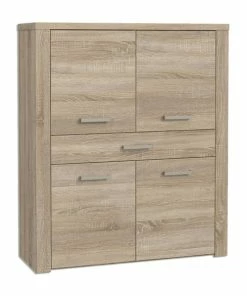 Highboard - Sonoma Eiche - 116 Cm Breit