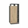 Highboard - Grau-Artisan Eiche - 159 Cm Hoch