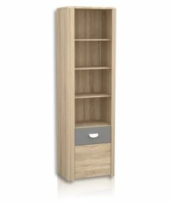 Regal - Sonoma Eiche-anthrazit - 195 Cm Hoch