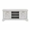TV-Lowboard - Pinie Weiß - 147 Cm Breit