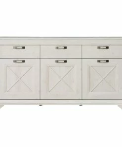 Sideboard - Pinie Weiß - 178 Cm Breit
