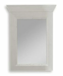 Spiegel- Pinie Weiß - 72 Cm Breit