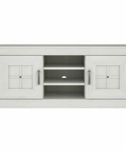 TV-Lowboard - Schneeeiche - 143 Cm