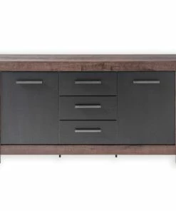 Sideboard - Schlammeiche-Schwarzeiche - 160 Cm Breit