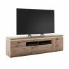 TV-Lowboard - Viking Oak - LED-Beleuchtung - 196 Cm