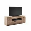 TV-Lowboard - Viking Oak - LED-Beleuchtung - 156 Cm