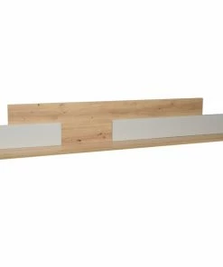 Wandboard - Kreidegrau - Asteiche - 150 Cm