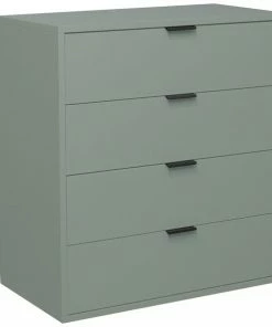 Kommode - Pine Green Matt - 4 Schubkästen