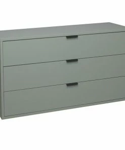 Kommode - Pine Green Matt - 3 Schubkästen