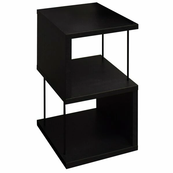 Standregal - Schwarzstahloptik - Schwarz - 65 Cm Hoch 1 Standregal - Schwarzstahloptik - Schwarz - 65 Cm Hoch