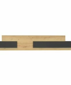 Wandboard - Anthrazit Matt Lack - Asteiche - 150 Cm