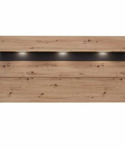 Wandpaneel - Artisan Eiche - Graphit - 202 Cm