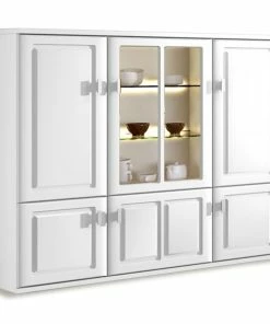 Highboard - Tonweiß Matt - 150 Cm