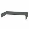 TV-Aufsatz - Schwarz - Klarglas - 90 Cm Breit