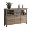 Highboard OLIVER - Tabak Eiche-Matera - 149 Cm Breit