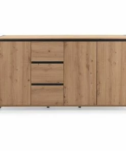 Kommode DENVER - Artisan Eiche-anthrazit - 160 Cm