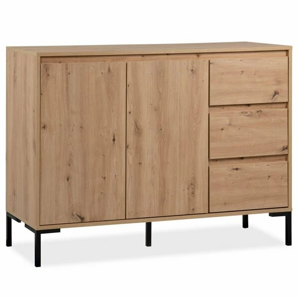 Kommode KORSIKA - Artisan Eiche - 120 Cm Breit 1 Kommode KORSIKA - Artisan Eiche - 120 Cm Breit