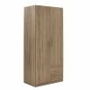Drehtürenschrank - Sonoma Eiche - 91 Cm Breit