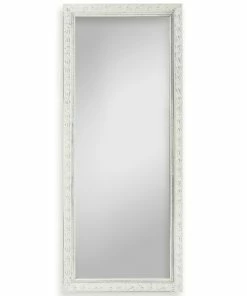 Rahmenspiegel - Weiß - 46x111 Cm