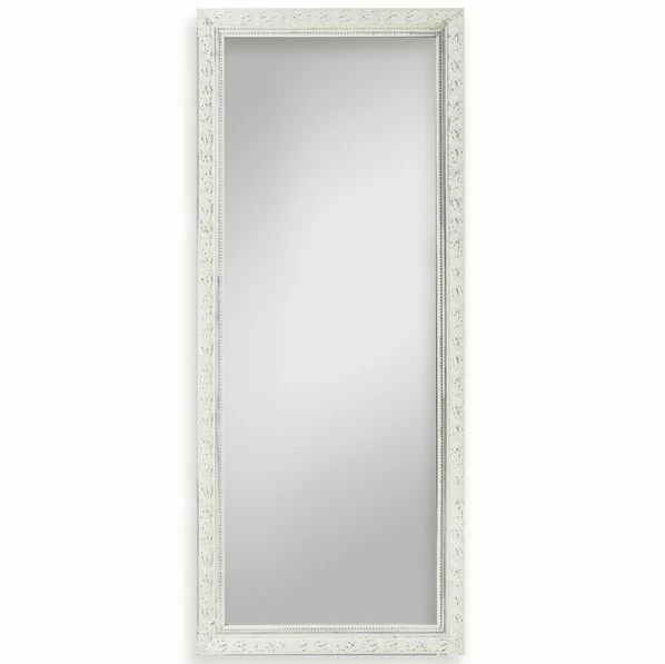 Rahmenspiegel - Weiß - 46x111 Cm 1 Rahmenspiegel - Weiß - 46x111 Cm