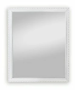 Wandspiegel - Weiß - 34x45 Cm