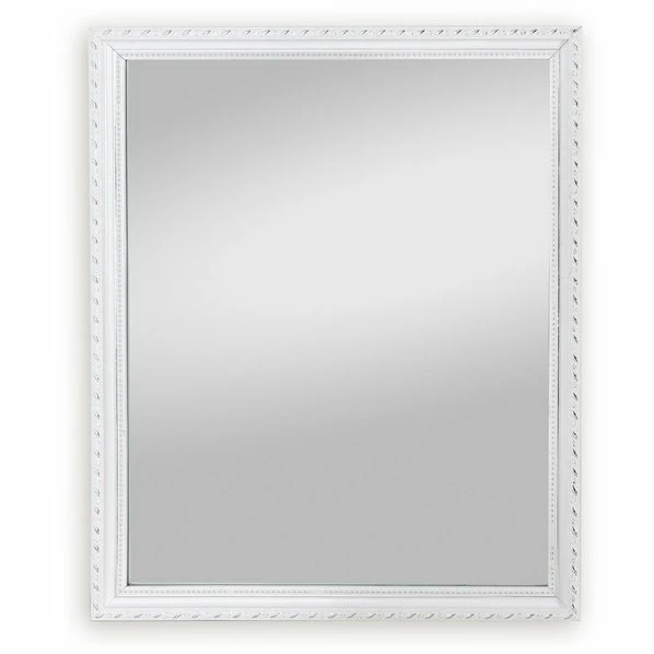 Wandspiegel - Weiß - 45x55 Cm 1 Wandspiegel - Weiß - 45x55 Cm