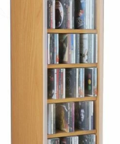 CD-Regal - Buche - 31 Cm Breit - Für 300 CDs