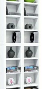 CD-Regal - Weiß - 42 Cm Breit - Für 408 CDs - Erweiterbar