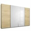 Schwebetürenschrank - Sonoma Eiche - 271 Cm