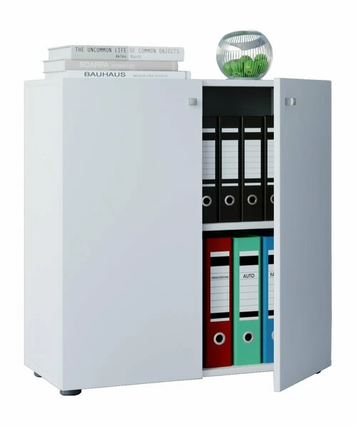 Aktenschrank VANDOL MINI - Weiß - 70 Cm 1 Aktenschrank VANDOL MINI - Weiß - 70 Cm