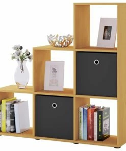 Raumteiler NITAS - Buche - 6 Fächer