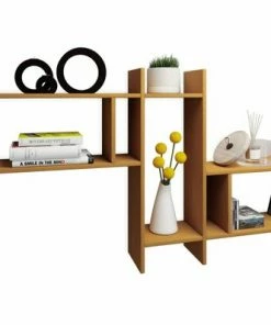 3er Wandregal-Set SIROLA - Buche - 80 Cm