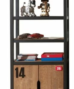 Regal ALEX - Teilmassiv - 3 Böden