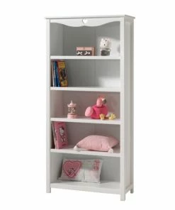 Regal AMORI - Weiß - 4 Böden - 190 Cm