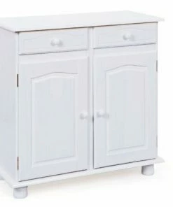 Kommode LOVI - Weiß - Kiefer Massiv