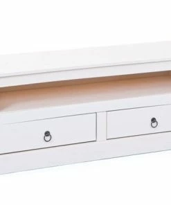 TV-Lowboard PROVENCE - Weiß - 118 Cm Breit