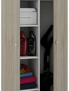 Mehrzweckschrank VANDOL Ll - Sonoma Eiche - Mit Türen - 6 Fächer