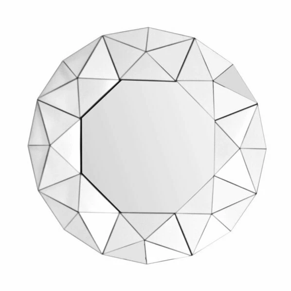 Wandspiegel VULCANUS - Silber - 70 Cm 1 Wandspiegel VULCANUS - Silber - 70 Cm