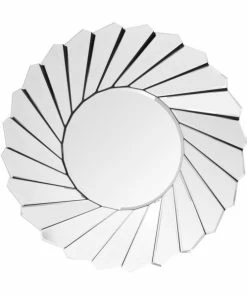 Wandspiegel ZEUS - Silber - 60 Cm