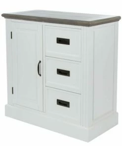 Kommode RITA - Weiß - 3 Schubkästen