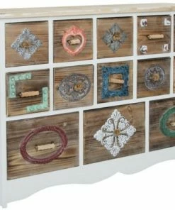 Kommode MAXIM - Bunt - Mit 13 Schubladen