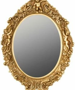 Spiegel MOGALLAL - Gold - 50x43 Cm