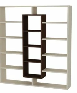 Bücherregal - Ahornbraun - Wenge - 135,7 Cm Hoch