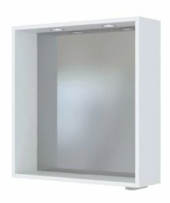 Spiegelpaneel DAVOS - Weiß - 60 Cm Breit