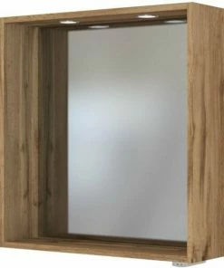 Spiegelpaneel DAVOS - Wotaneiche - 60 Cm