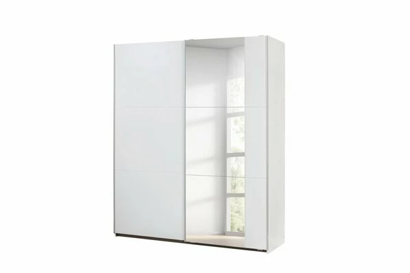 Schwebetürenschrank - 175 Cm Breit - Mit Spiegel - Verschiedene Ausführungen 1 Schwebetürenschrank - 175 Cm Breit - Mit Spiegel - Verschiedene Ausführungen
