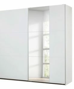 Schwebetürenschrank - 218 Cm Breit - Mit Spiegel - Verschiedene Ausführungen