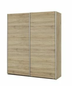 Schwebetürenschrank - Eiche Sanremo - 175 Cm