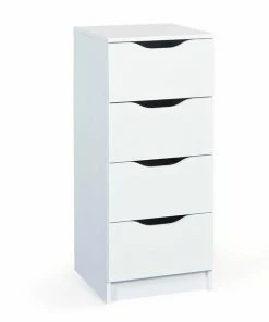 Kommode WESTPHALEN - Weiß - 89 Cm